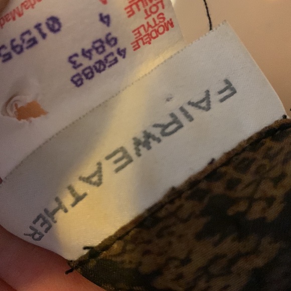 Vintage 80s Reptile snake print sheer chiffon sleeveless maxi VEST Shirt top S M - Picture 11 of 13